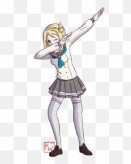 Mari Dab Lovelive - Cartoon Png,Dab Png