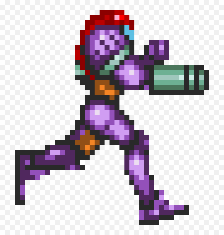 Download Super Metroid - Metroid Perler Beads Full Size Super Metroid Pixel Art Png,Metroid Logo Png