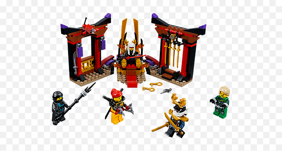 Lego Throne Room Showdown 70651 - Lego Ninjago Throne Room Showdown Png,Lego Ninjago Png