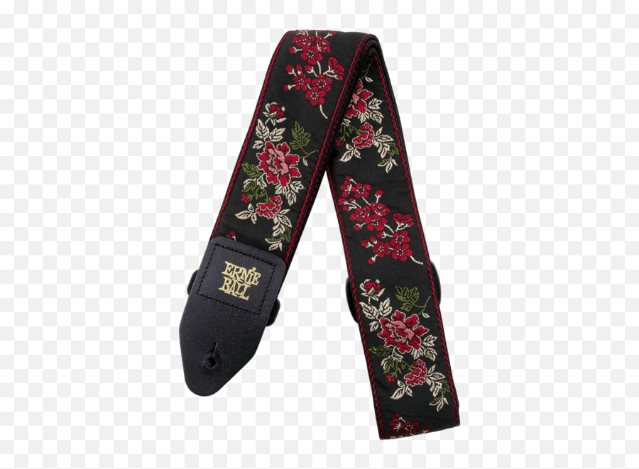 Ernie Ball Red Rose Full Size Png Download Seekpng - Ernie Ball Red Rose Guitar Strap,Ernie Png