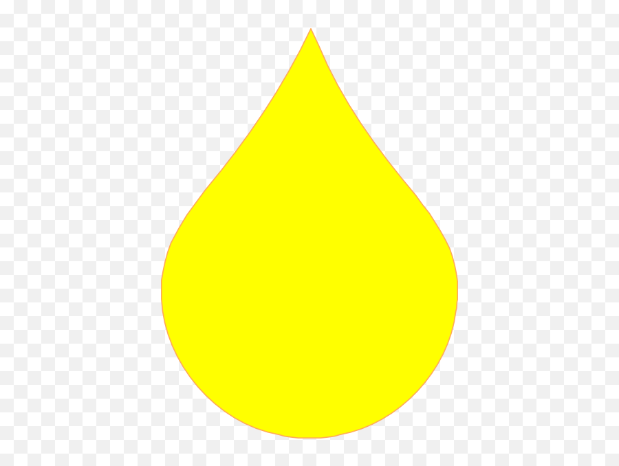 Yellow Raindrop Clipart - Yellow Rain Drops Png,Rain Drops Png
