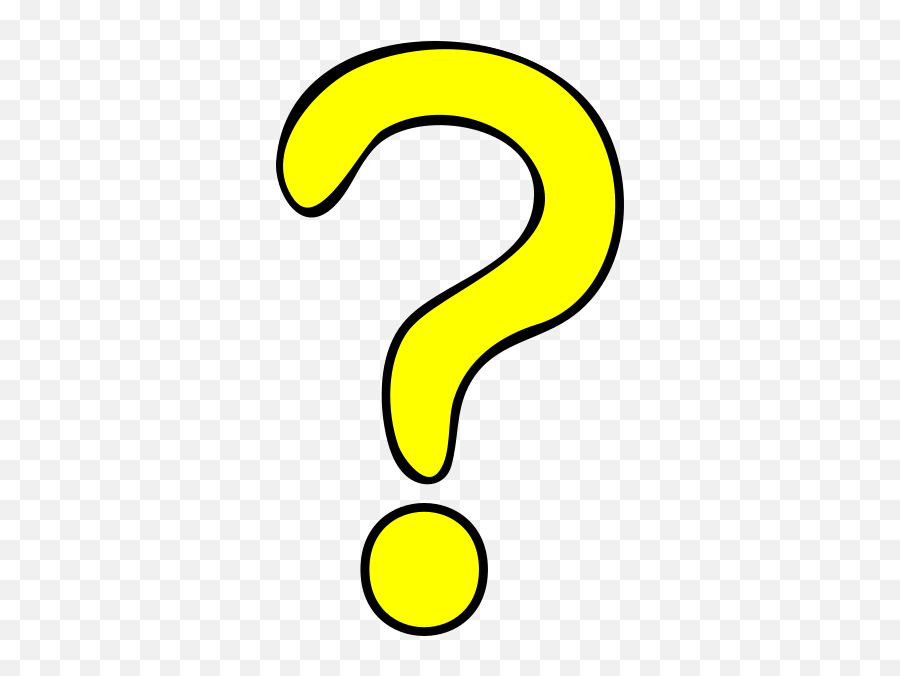 Question Mark Yellow Clip Art - Question Mark Clip Art Yellow Png,Question Mark Clipart Png