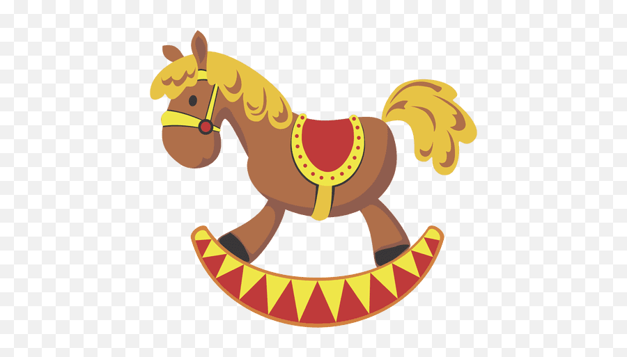 Cartoon Rocking Horse - Transparent Png U0026 Svg Vector File Toy Clipart,Horse Transparent Png