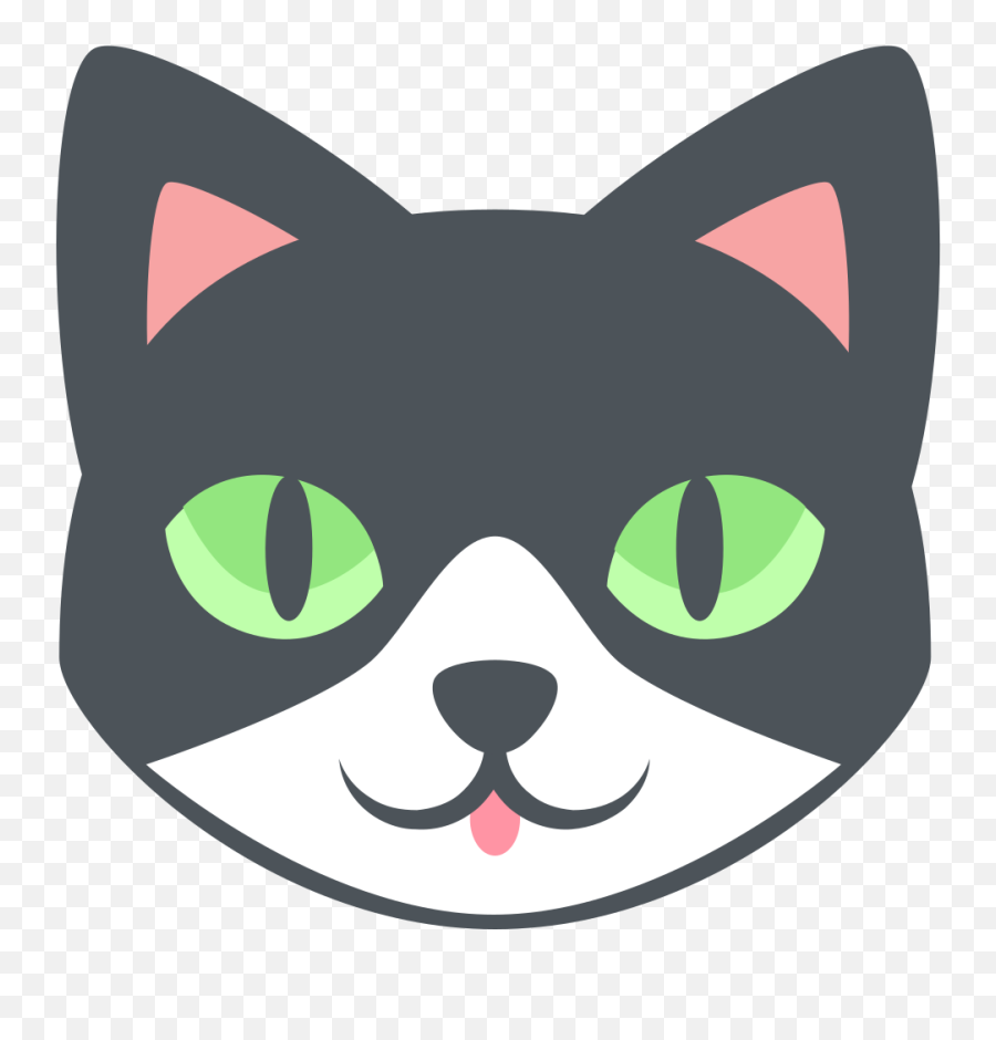 Cat Face Vector Png 2 Image - Transparent Cat Face Clipart,Cat Face Transparent Background