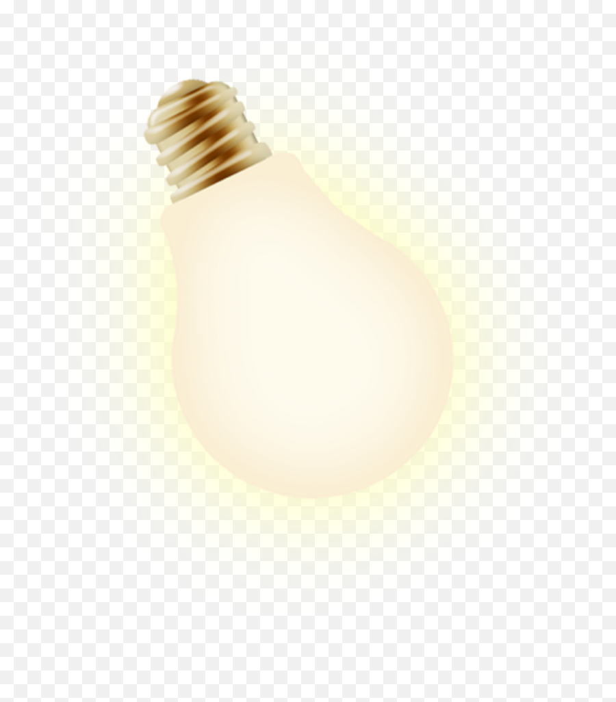 Download Ftestickers Light Lamp Lightbulb Glowing Luminous - Light Bulb Glowing Png,Lightbulb Transparent Background