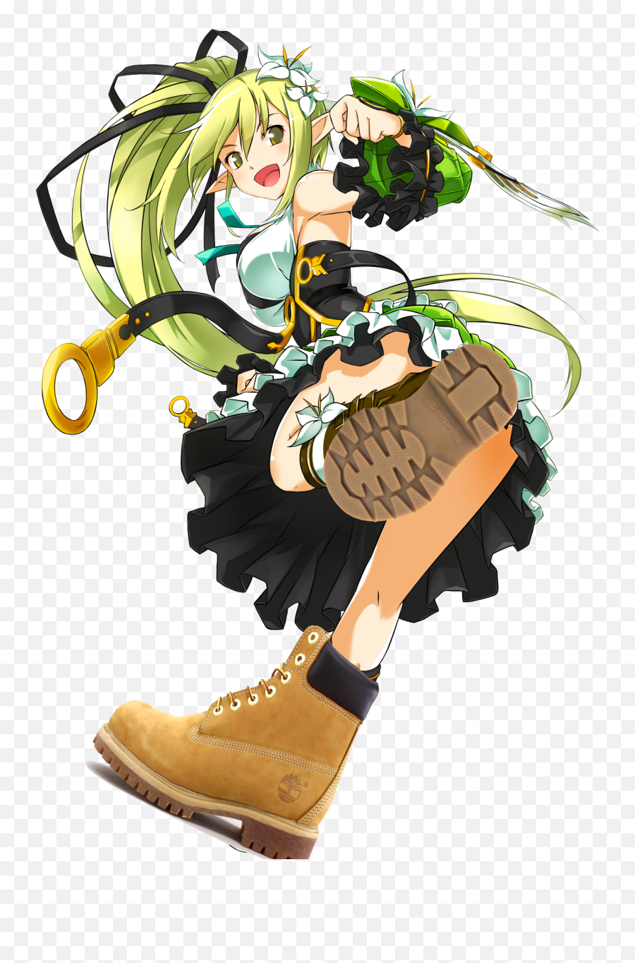 Download Elsword Rena Wind Sneaker - Full Size Png Image Elsword Rena Wind Sneaker,Sneaker Png