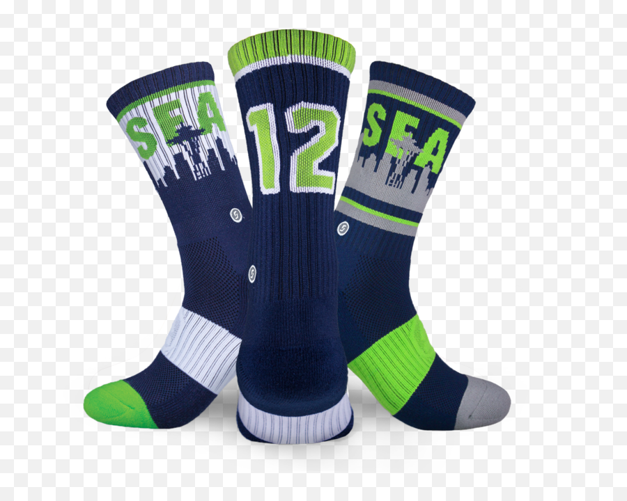 Sea 3 - Packs Sock Png,Seattle Skyline Png