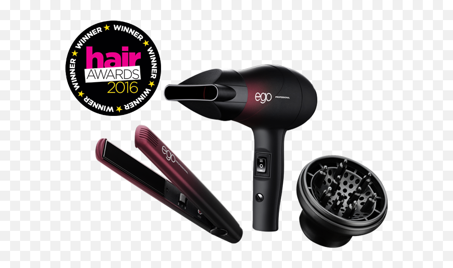 Ego - Triphairdryer Elite Traveler Mini Hair Dryer And Straightener Travel Set Ghd Png,Hair Dryer Png