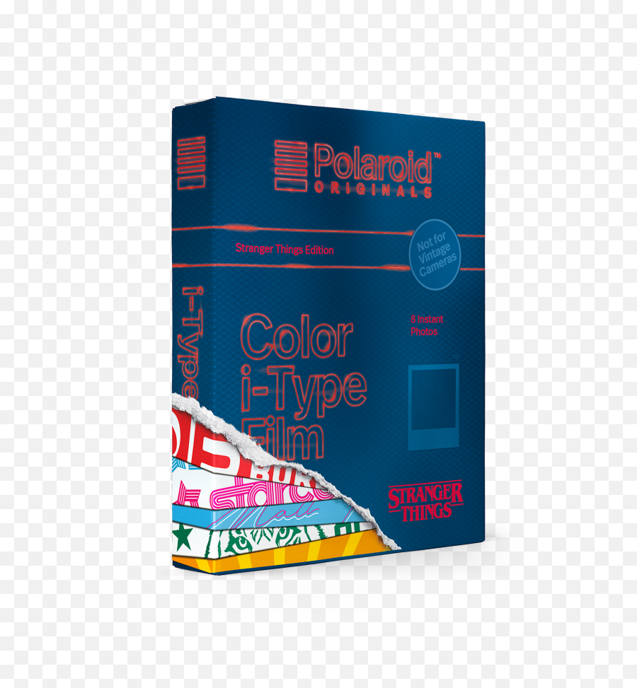 Stranger Things Edition Color Film For I - Type Stranger Things Polaroid Film Png,Stranger Things Logo Transparent