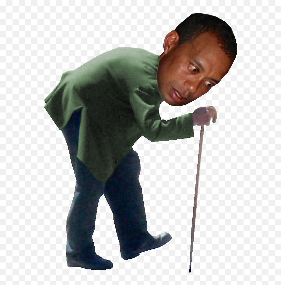 Back In My Day Augusta Was Much Tougher Says Tiger Woods - Old Man Hunched Back Png,Tiger Woods Png