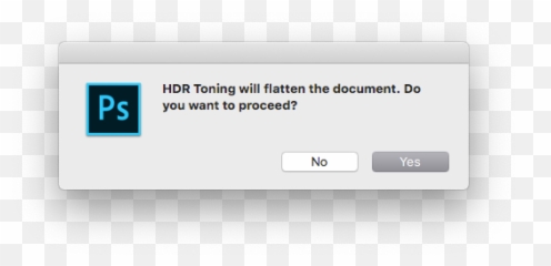 Bug - Photoshop HDR Toning converts transparent Screenshot png