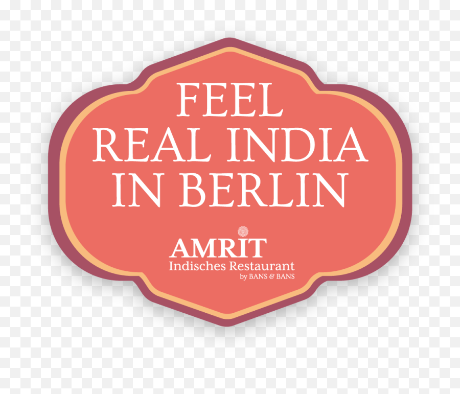 Amrit Berlin - Indisches Restaurant Mit Cocktail Bar Graphic Design Png,Restaurant Logo