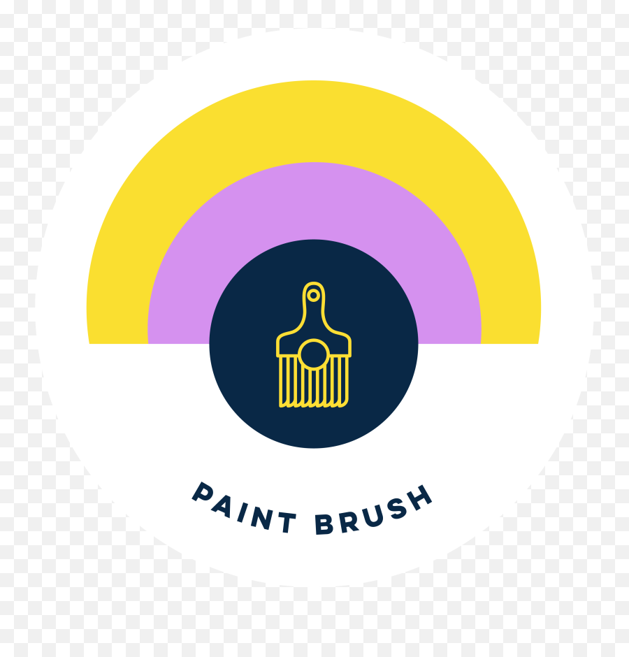 Paintbrush For Self - Expression Graphic Design Png,Paintbrush Logo