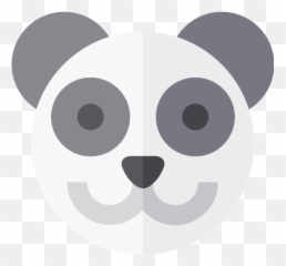 Panda Png Icon - Sabesp Park Butantan,Panda Face Png