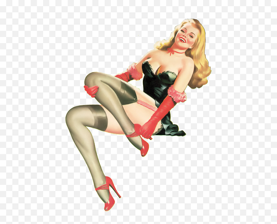 Image About Girls In Pin - Up By Mamo On We Heart It Pin Up Blonde Png,Pin Up Girl Png