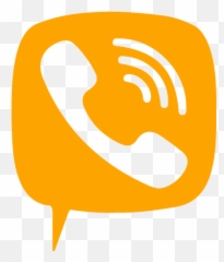 Orange Viber 4 Icon - Png