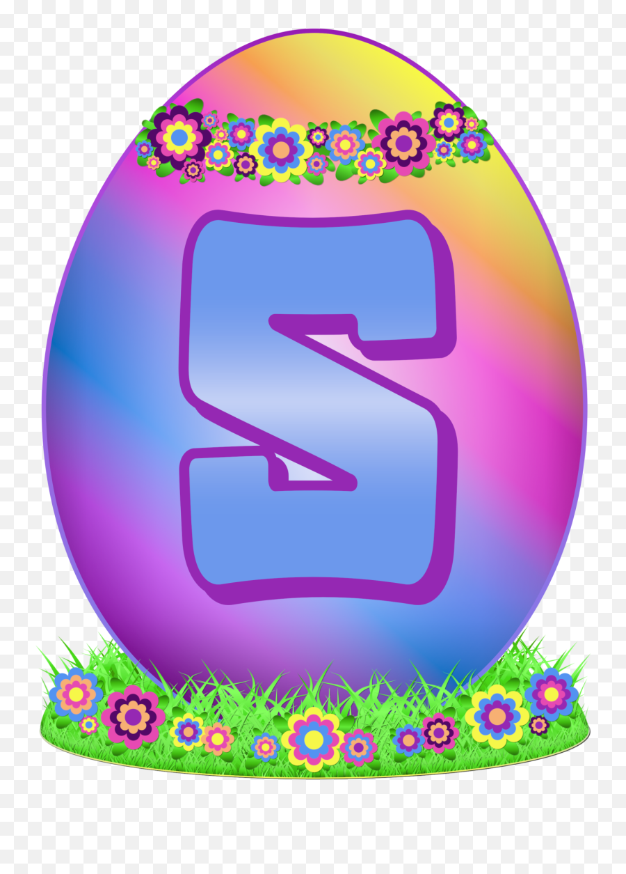 Easter Egg Letter S Free Stock Photo - Public Domain Pictures Easter Egg Letter T Png,Letter S Png