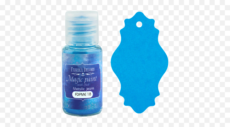 Dry Paint Magic With Effect Metallic Jeans 15ml - Color Png,Magic Effect Png