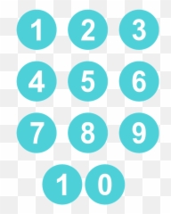 Number Collection 1 To 10 - Free Image On Pixabay Dot Png,Number 10 Png