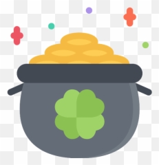 Gold Pot Saint Patrick Vector Svg Icon 2 - PNG Repo Free Cauldron