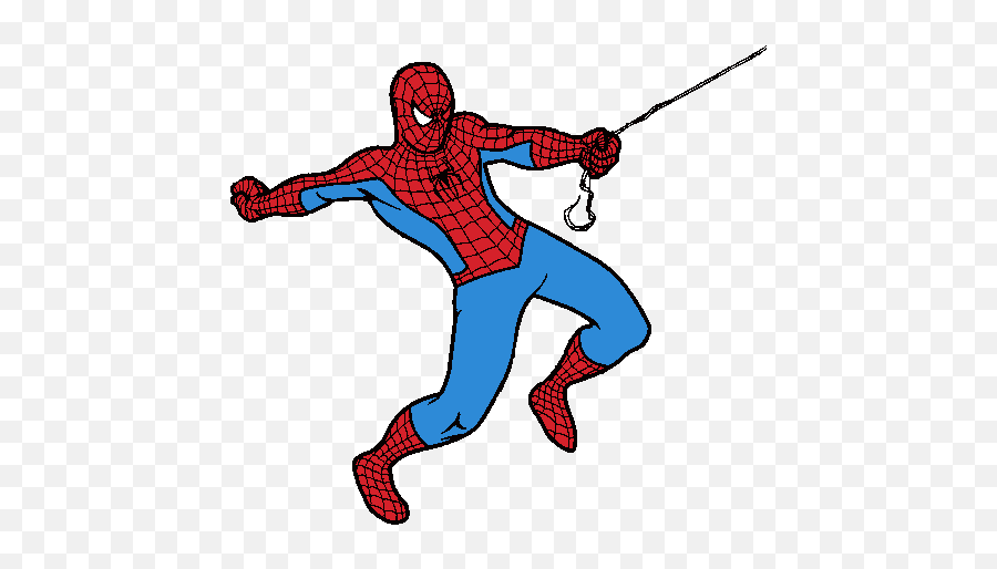 Spiderman Clipart Kids Free Images - Clipartandscrap Spider Man Gif Transparent Png,Spiderman Logo Clipart
