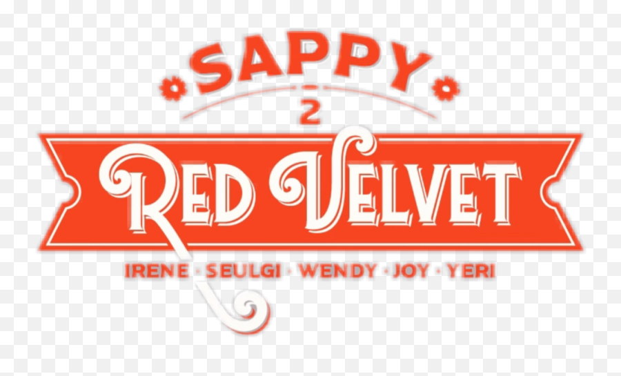 Redvelvet Redvelvetlogo Sticker - Horizontal Png,Red Velvet Logo