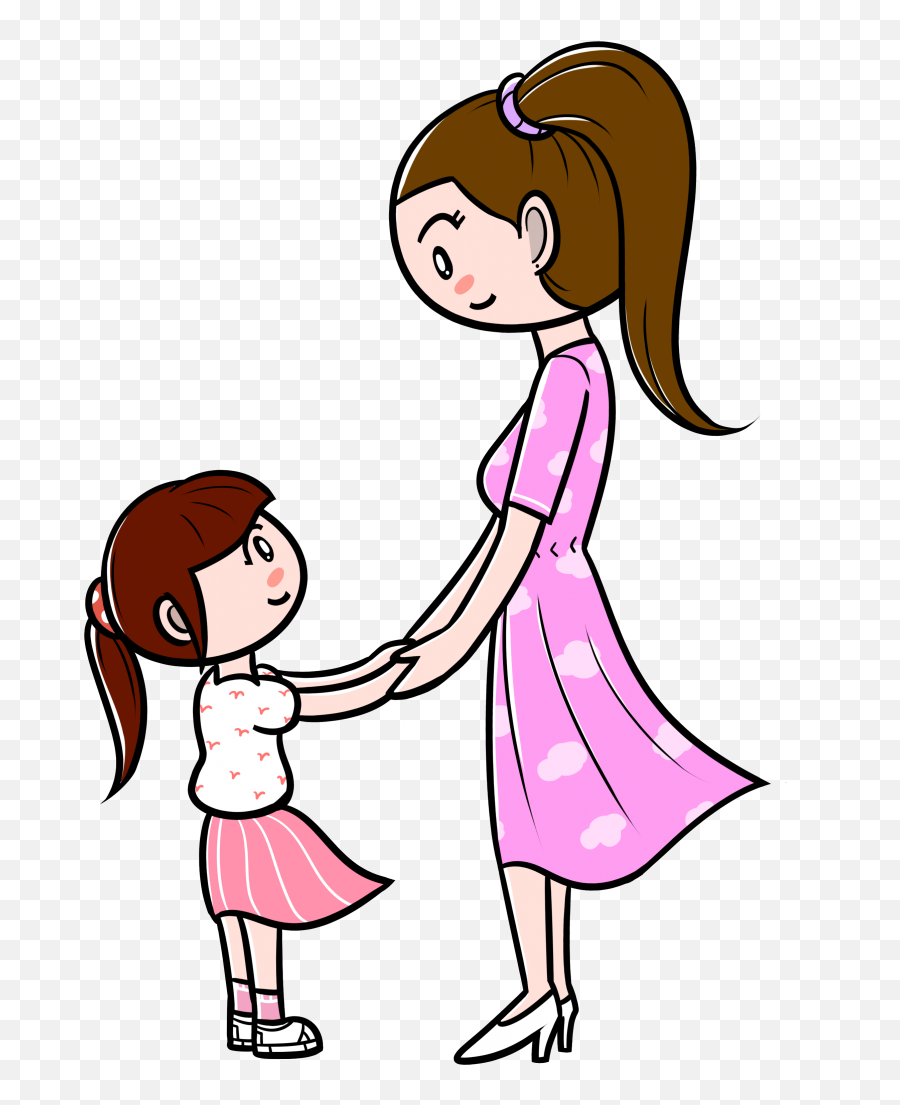 Imagenes Png Día De La Madre U2013 Mega Idea - Caricatura Dibujos De Mama E Hija,Feliz Dia De Las Madres Png