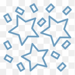 Download Stars And Confetti Png Image With No Background - Doodle Moon Png
