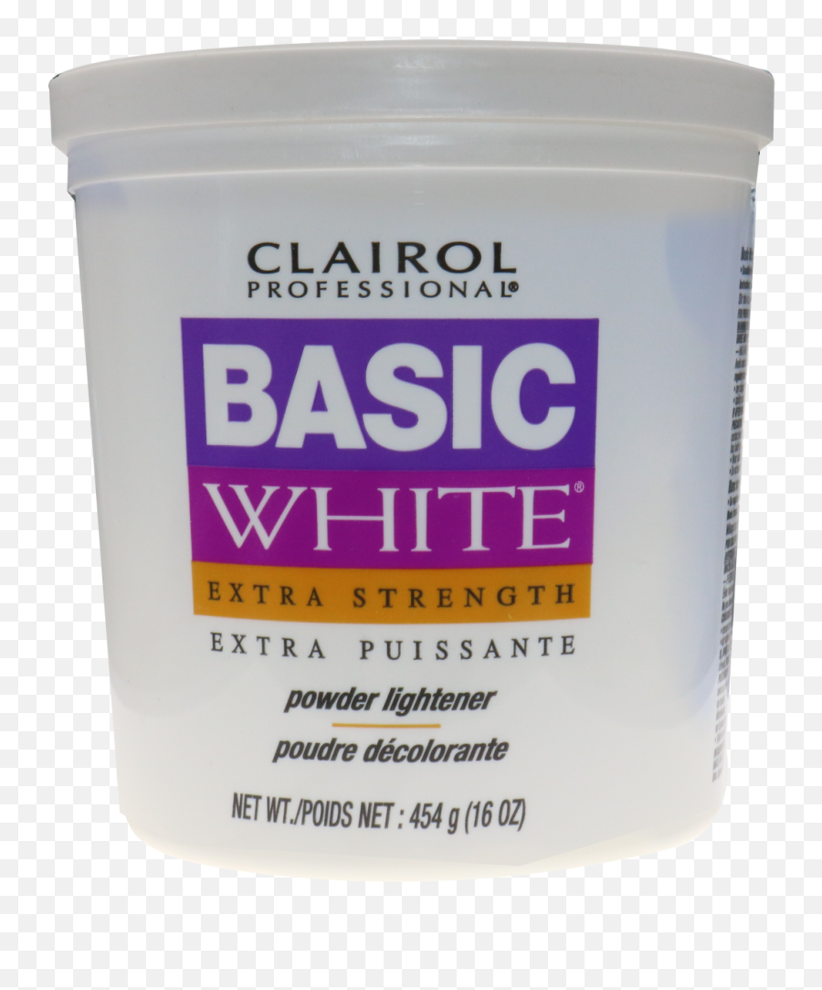 Clairol Basic White Powder Lightener Tub 16oz - Fresh Png,White Powder Png