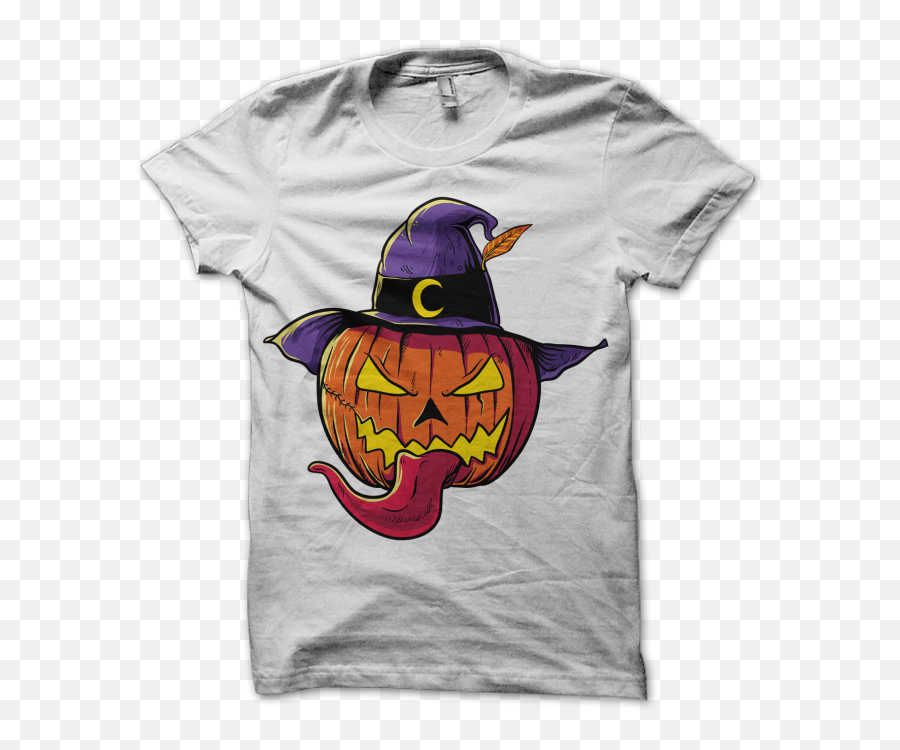 Pumpkin Head Halloween Vector Shirt Design - T Shirt Live Your Life Png,Pumpkin Head Png