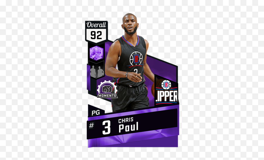 Chris Paul - Nba 2k17 Custom Card 2kmtcentral Manute Bol Team 2k19 Png,Chris Paul Png