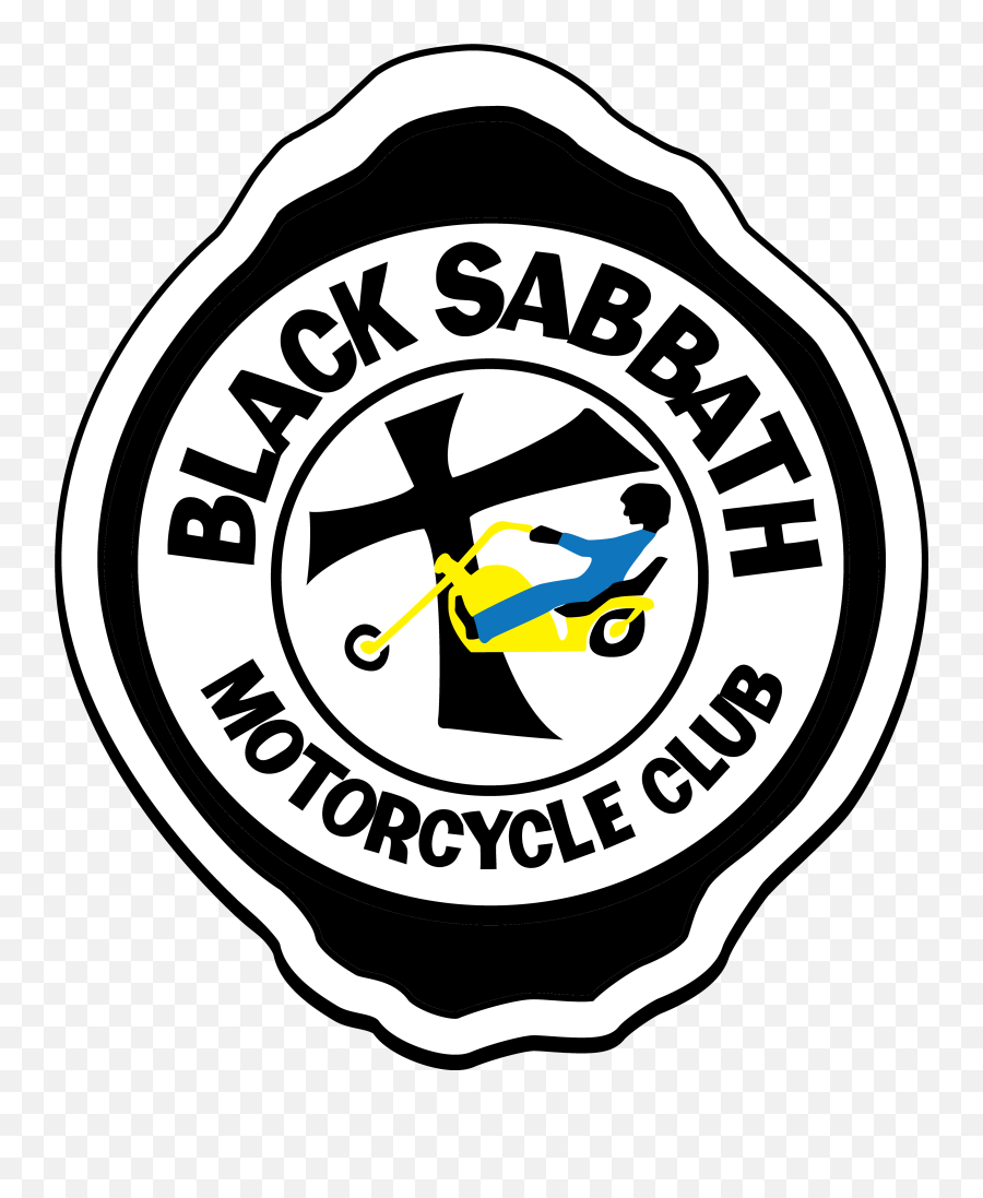 Bsmc Nation Back Shell U2013 The Mighty Black Sabbath Motorcycle - Language Png,Black Sabbath Logo Png