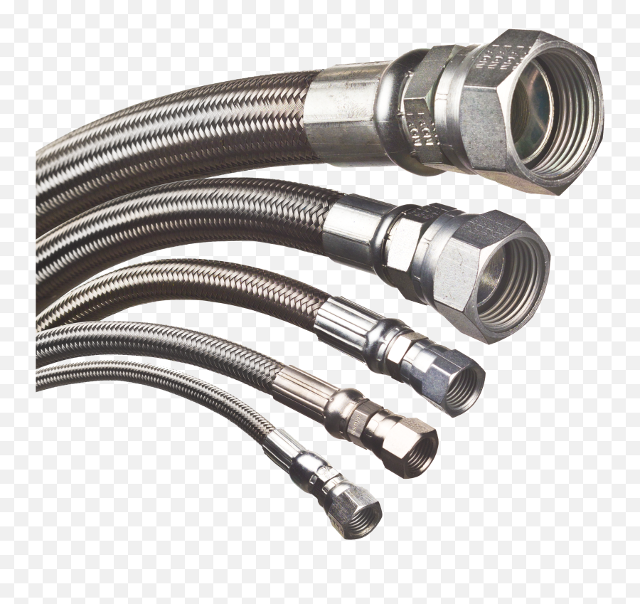 Hydraulic Hose U0026 Tube Assemblies Power Drives Inc - Steel Braided Hydraulic Hose Png,Hose Png