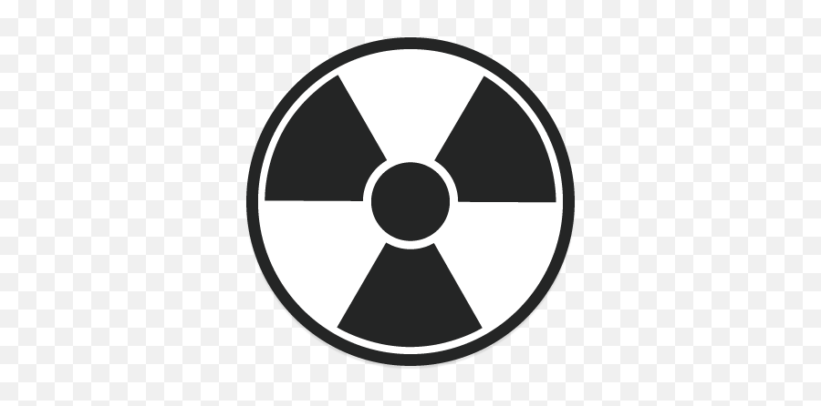 Nuclear Hazard Pre - Printed Labels Label Universe Nuclear Energy Symbol Png,Hazard Logo