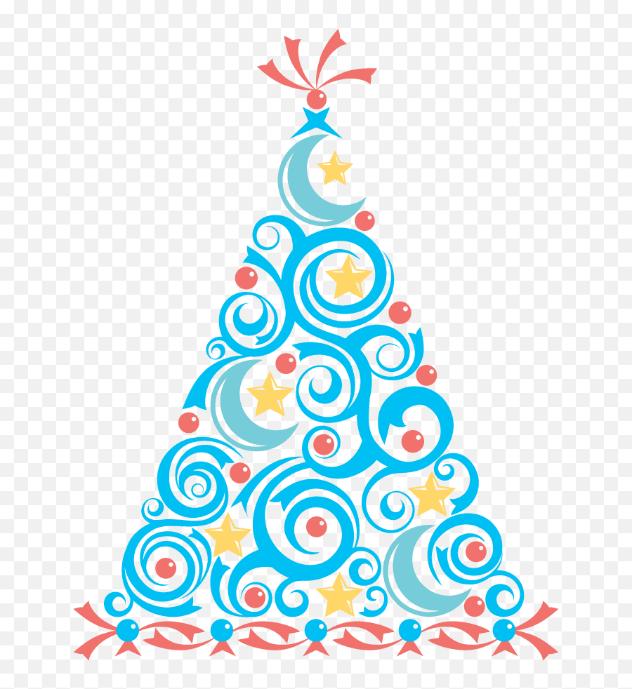 Holly Clipart Christmas Holiday Party - Blue Christmas Tree Clipart Png,Holiday Party Png