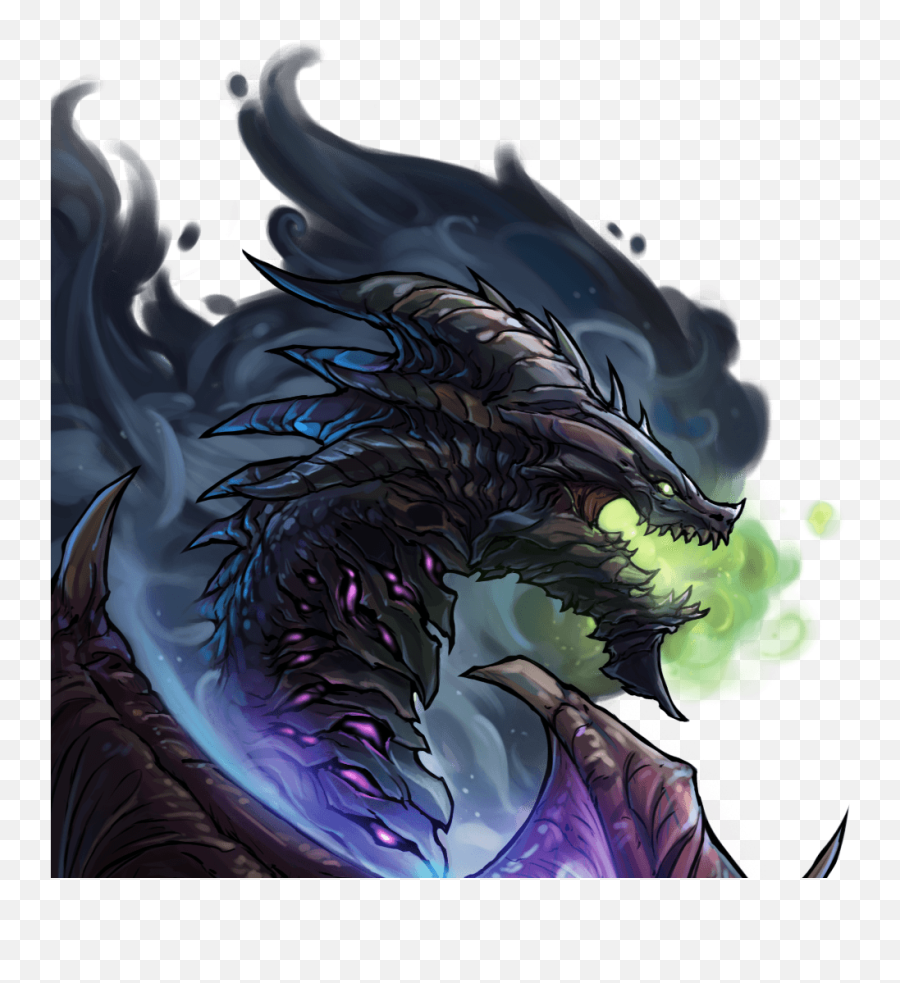 Shadow Dragon Monster Art - Dragon Gems Of War Png,Shadow Monster Png