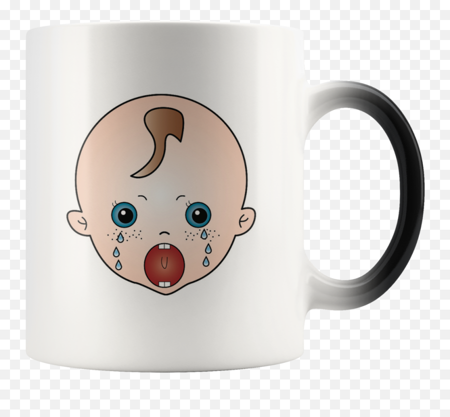 Baby Crying Mug - Magic Mug Png,Baby Crying Png