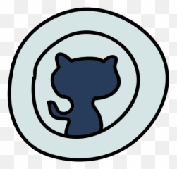 Github Logo Icon Of Doodle Style - Available in SVG PNG Clip Art