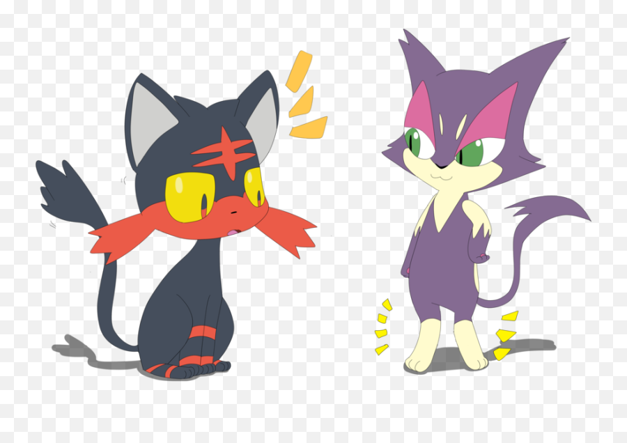 Purrloin Clipart Clipground - Pokemon Purrloin Png,Litten Png