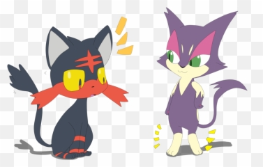 Purrloin Clipart Clipground - Pokemon Purrloin Png,Litten Png