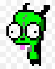 Pixilart Png Invader Zim Transparent