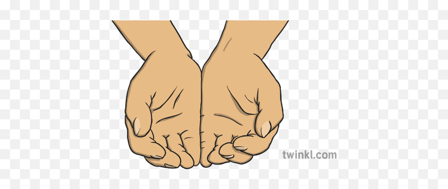 Washing Cupped Hands Illustration - Cupped Hand Illustration Png,Cupped Hands Png