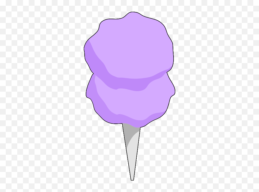 Purple Cotton Candy Png Image With - Clipart Cotton Candy Png,Cotton Candy Transparent