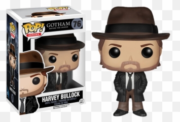 Gotham - Harvey Bullock Pop Vinyl Figure Gotham Funko Pop Png,Scumbag Hat Png