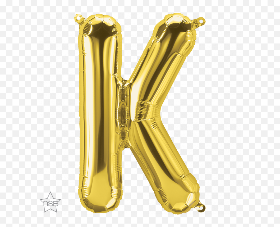 Celebrations U0026 Occasions North Star Air Filled Phrase Foil - Gold Balloon Letter K Png,Balloon Icon Hk