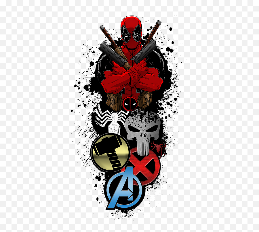 Venom Logo Iphone 6 6s Phone - Home Screen Dead Pool Png,Deadpool 2 Logo