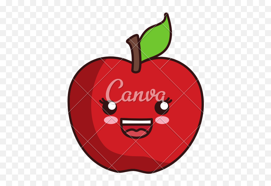 Apple Icon Vector Illustration - Icons By Canva Cartoon Png,Apple Logo Vector