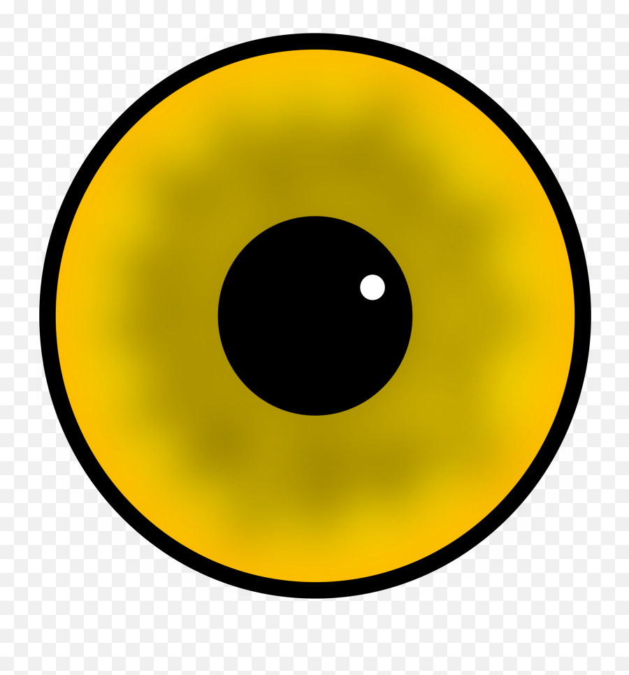 Big Cartoon Eyes Eyeball Clipart Eye Injury Pencil And In - Circle Png,Cartoon Eye Png