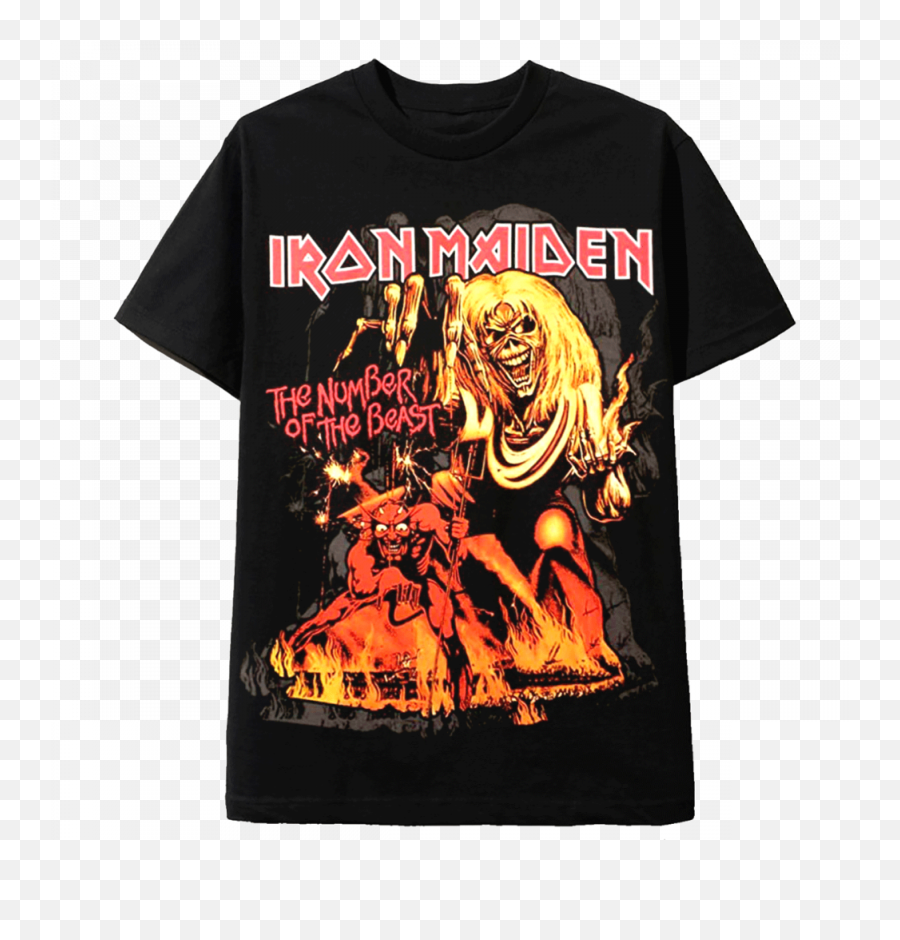 Luk Predveerje Pomozite Number T Shirt - Iron Maiden Number Of The Beast T Shirt Png,Iron Maiden Icon