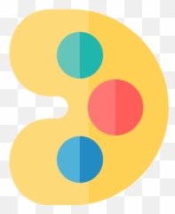 Paint Palette Png Icon - Repo Free Icons Circle